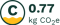 0,77